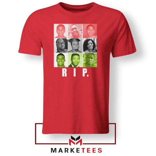 RIP Ed Reed Black Red Tshirt