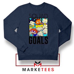 Rugrats Squad Goals Navy Blue Sweatshirt