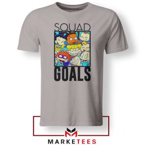 Rugrats Squad Goals Sport Grey Tshirt