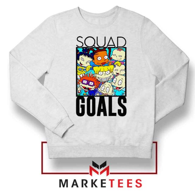 Rugrats Squad Goals Sweatshirt Nickelodeon S-2XL
