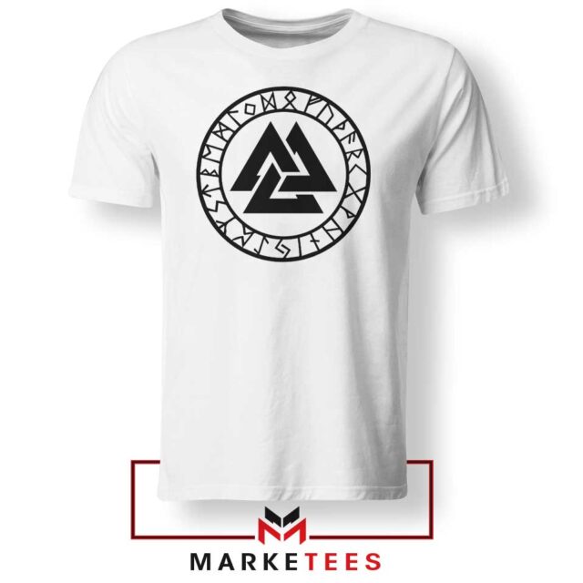 The Valknut Symbol Tshirt Modern Norwegian Tee Shirts S-3XL