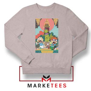 Tommy And Chuckie Run Away Sport Grey Sweatshirt