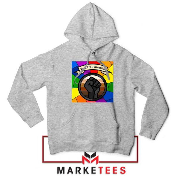 You Are Powerful Sport Grey Hoodie