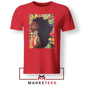 Alkebulan Motherland Africa Red Tshirt