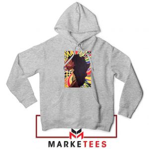 Alkebulan Motherland Africa Sport Grey Hoodie