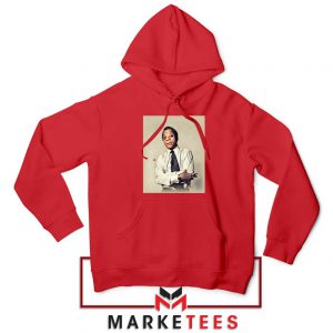 Baldwin Playwright Red Hoodie