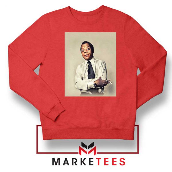 Baldwin Playwright Red Sweatshirt