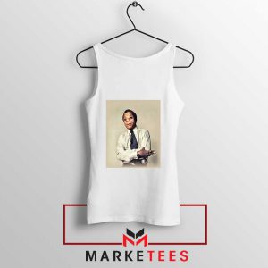 Baldwin Playwright White Tank Top