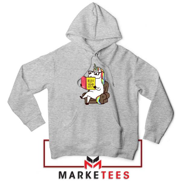 Believe Your Self Sport Grey Hoodie