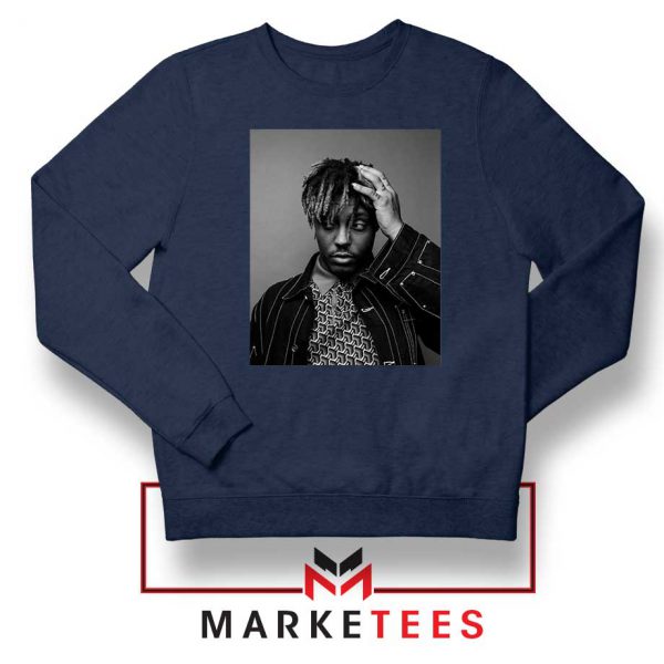 Black Juice WRLD Navy Blue Sweatshirt