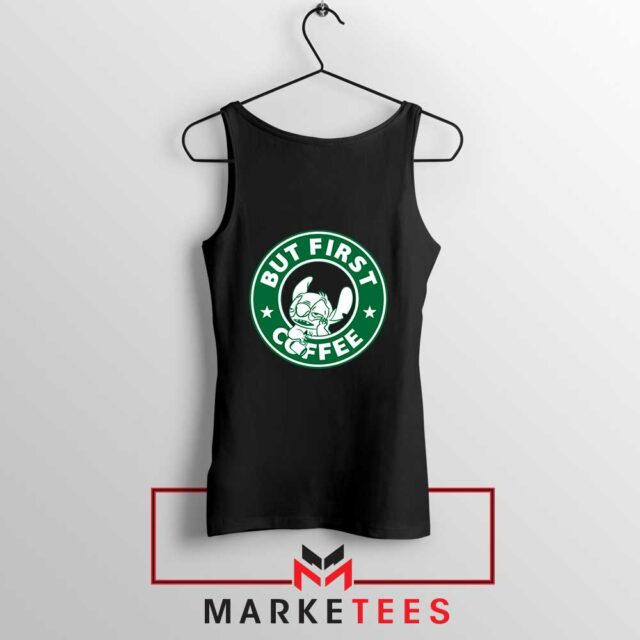 But First Coffee Tank Top Lilo And Stitch Tops S-3XL