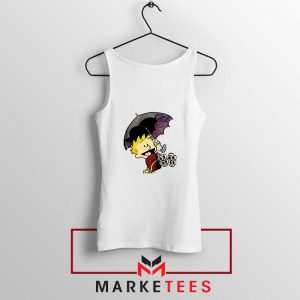 Calvin Hobbes Umbrella Tank Top