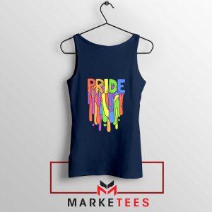 Celebrate Yourself Navy Blue Tank Top