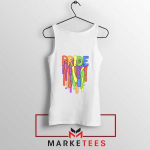 Celebrate Yourself White Tank Top