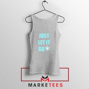 Cheap Just Let It Go Sport Grey Tank Top
