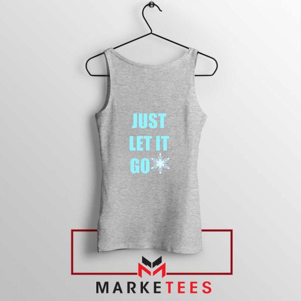 Cheap Just Let It Go Sport Grey Tank Top