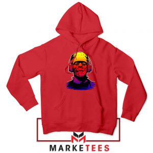 Chillinstein Halloween Red Hoodie