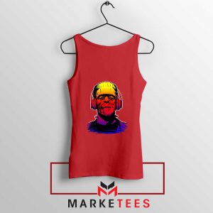 Chillinstein Halloween Red Tank Top