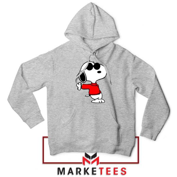 Cool Snoopy Sport Grey Hoodie