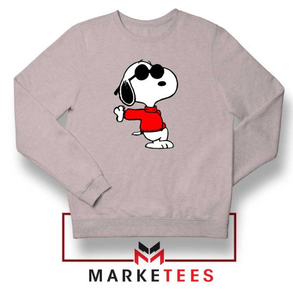 Cool Snoopy Sport Grey Sweatshirt