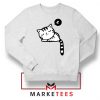 Cute Cat Sleeping Sweatshirt