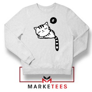 Cute Cat Sleeping Sweatshirt