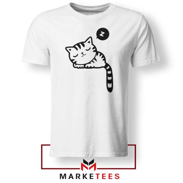 Cute Cat Sleeping Tshirt