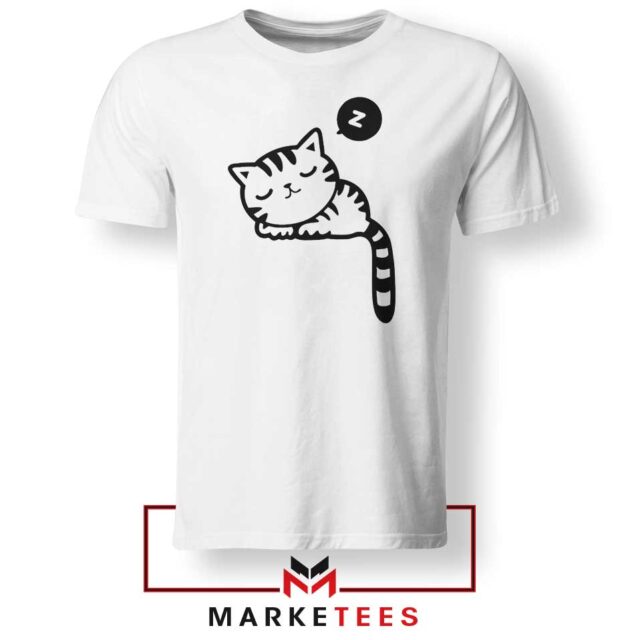 Cute Cat Sleeping T-Shirt