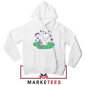 Dabbing Cat Unicorn Hoodie