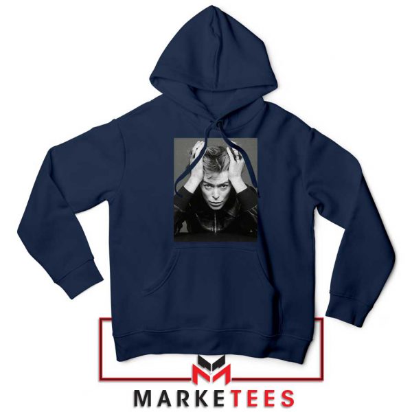 David Bowie Blackstar Navy Blue Hoodie