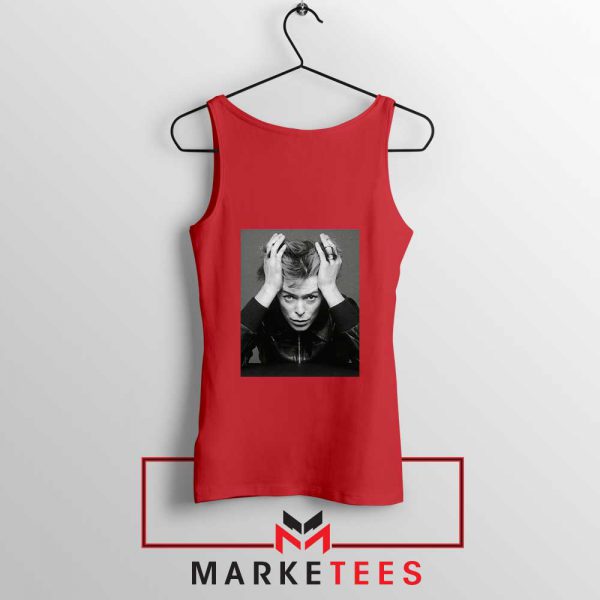 David Bowie Blackstar Red Tank Top