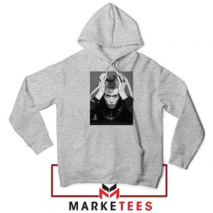 David Bowie Blackstar Sport Grey Hoodie