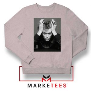 David Bowie Blackstar Sport Grey Sweatshirt