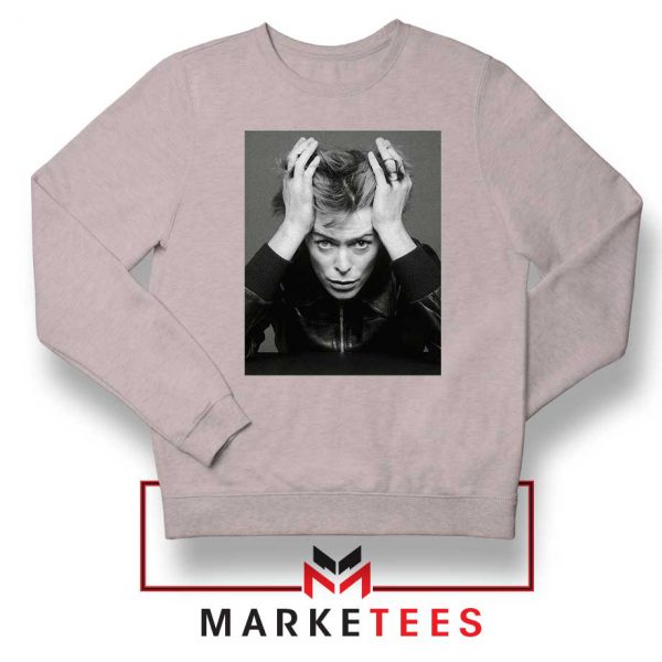 David Bowie Blackstar Sport Grey Sweatshirt