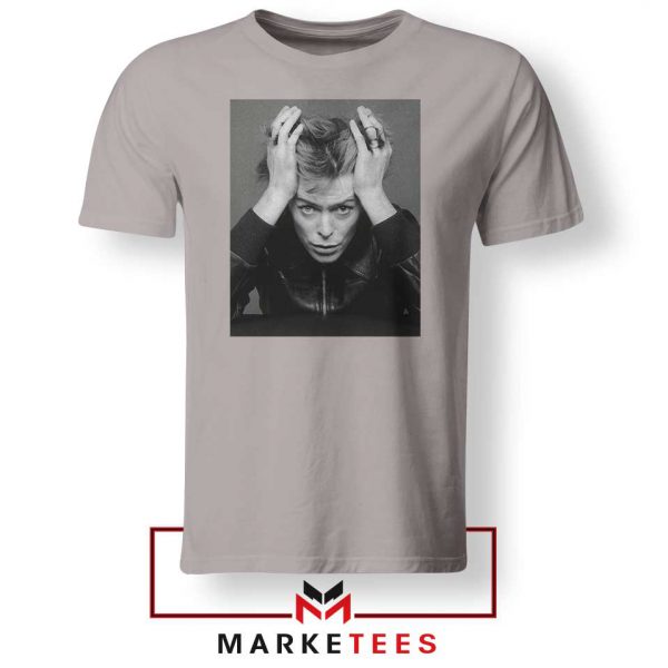 David Bowie Blackstar Sport Grey Tshirt