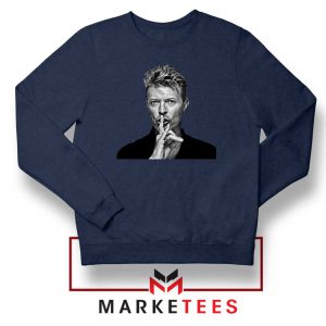 David Bowie Music Navy Blue Sweatshirt