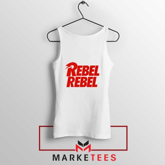 David Bowie Rebel Rebel Tank Top Best S-3XL
