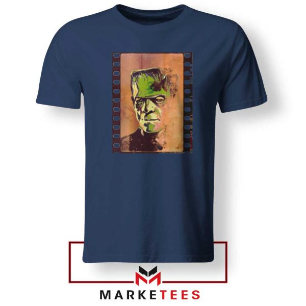 Frankie Horror Navy Blue Tshirt