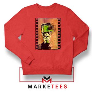 Frankie Horror Red Sweatshirt