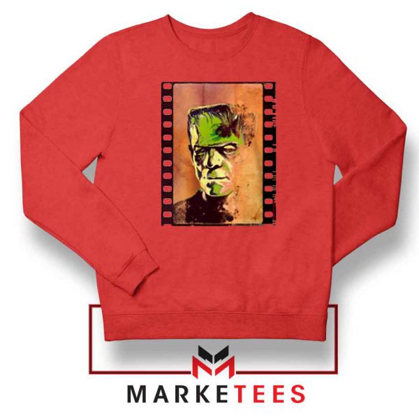Frankie Horror Red Sweatshirt
