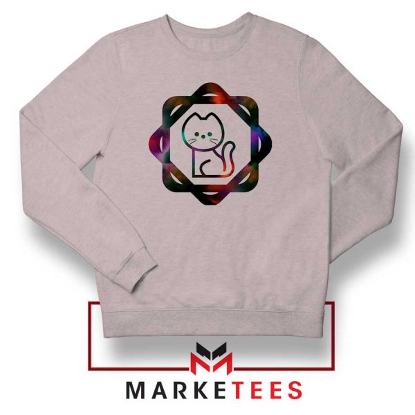 Galacta Kitty Sport Grey Sweatshirt