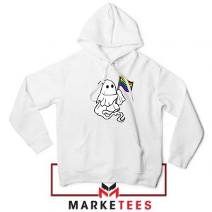 Ghost Rainbow Flag Hoodie