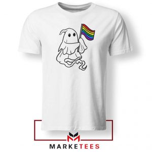 Ghost Rainbow Flag Tshirt