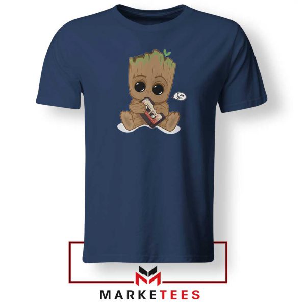 I Am Groot Navy Blue Tshirt