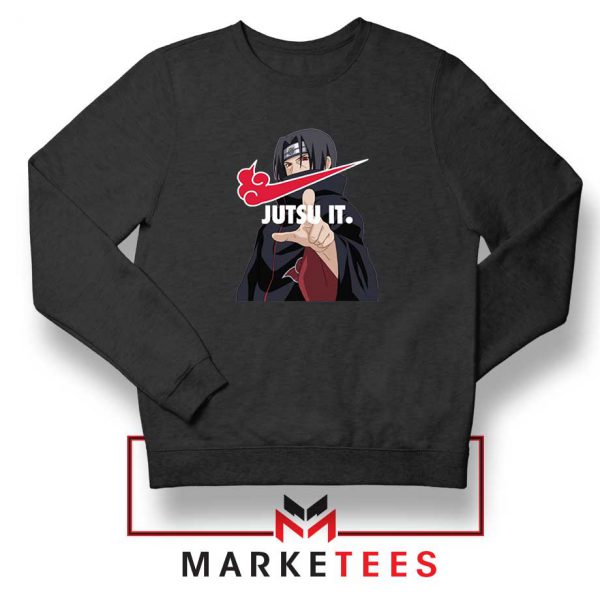 Itachi Jutsu It Black Sweatshirt