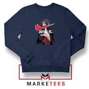 Itachi Jutsu It Navy Blue Sweatshirt