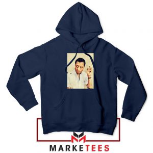 James Arthur Baldwin Navy Blue Hoodie