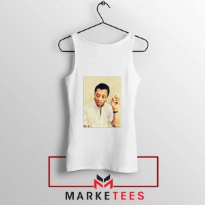 James Arthur Baldwin White Tank Top