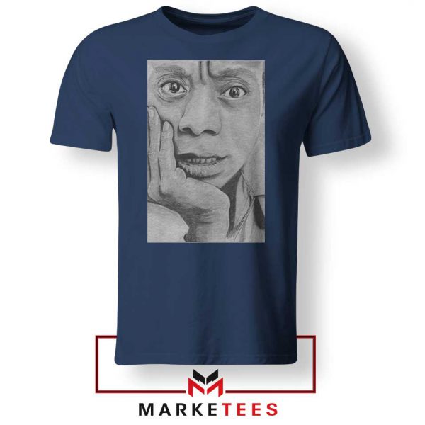 James Baldwin Navy Blue Tshirt