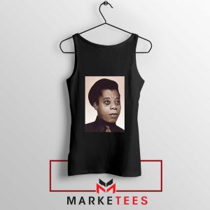 James Baldwin Potrait Tank Top